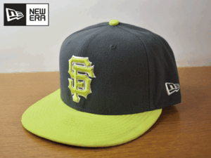 B627《未使用品》NEW ERA ニューエラ 59FIFTY【7-1/2 - 59.6cm】SF GIANTS ジャイアンツ MLB 帽子 キャップ USモデル