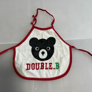 ■ミキハウス　DOUBLE.B ダブルBエプロン