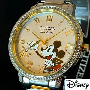 【Disney】展示品特価/CITIZEN/シチズン/レディース腕時計/激レア/ディズニー/プレゼントに/ミッキーマウス/激レア/女性用/お洒落/希少