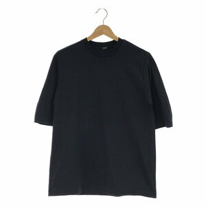 【美品】 LOEFF / ロエフ | 2022SS | オーガニックコットン ショートスリーブ Tシャツ | ネイビー | レディース