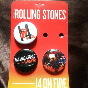 ザ・ローリング・ストーンズ 来日公演グッズ 缶バッジ The Rolling Stones