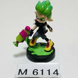 M6114 ●中古 即決●amiibo ボーイ ネオングリーン (緑 アミーボ スプラトゥーン)●Splatoon / Inkling Boy - Neon Green