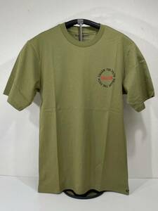 VOLCOM ボルコム AF012107OLM メンズ Lサイズ 半袖Tシャツ バックプリントティー PrintTee 薄い緑色 ヴォルコム 新品 即決 送料無料