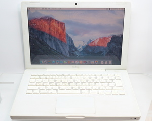 Apple MacBook (13-inch, Mid 2009)/Core2Duo 2.13GHz/2GBメモリ/HDD160GB/WiFi Bluetooth/OS X El Capitan #0224