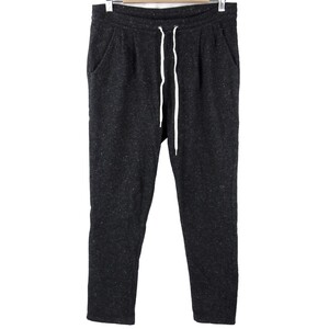 ■orSlow オアスロウ / WOOL EASY PANTS / 日本製 / メンズ / ウール × シルク混 / タック イージーパンツ size XS (0) / ダークグレー