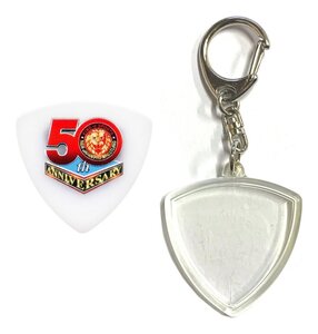 即決◆新品◆送料無料ESP PD-NJPW-50th/ピック1枚+ハメパチセット 50周年記念ロゴ 新日本プロレス50周年コラボ ギター ピック/メール便