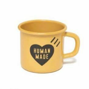 【新品未使用】HUMAN MADE ENAMEL MUG 2個セット BEIGE ヒューマンメイド マグカップ ベージュ コップ グラス