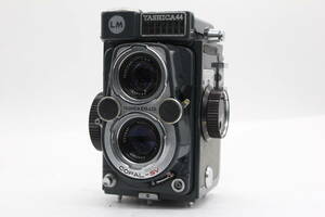 【訳あり品】 ヤシカ Yashica44 LM Yashinon 60mm F3.5 二眼カメラ v4007