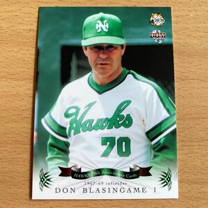 即決●BBM2008 ホークス70周年 #26 ドン・ブレイザー　南海ホークス　Don Blasingame