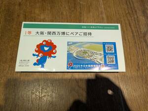 大阪・関西万博2025　大人一日券2枚です。