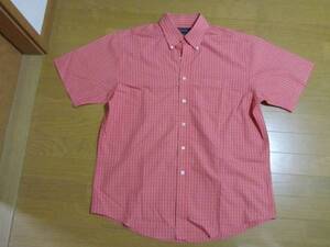 【BrooksBrothers】ブルックスブラザーズ 半袖シャツ Used L