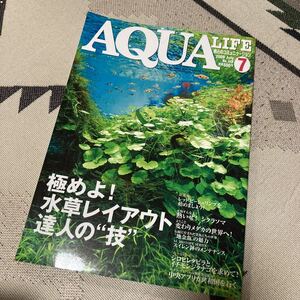 AQUA LIFE アクアライフ 2008/7 極めよ! 水草レイアウト達人の“技” セッティングからトリミング 維持まで 地金魚の魅力