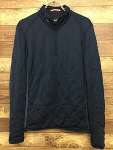 DQ866 ラファ Rapha インシュレイテッド スウェットシャツ INSULATED SWEATSHIRTS XS 紺 211028137000