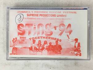 ■□X453 SUPREME PRMOTIONS Limited STING 94 TOGETHERNESS LIVE カセットテープ□■