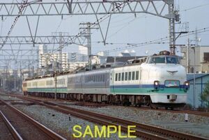 ☆90～00年代鉄道10jpgCD[485系上沼垂車上沼垂色特急雷鳥その2（レアな混色あり）]☆