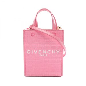 ジバンシィ Gトート ミニ バーティカル ブランドオフ GIVENCHY PVCコーティングキャンバス ハンドバッグ コーティングキャンバス 中古 レ