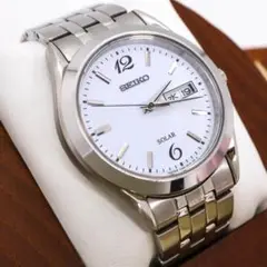 ◆稼働 SEIKO SELECTION 腕時計 ソーラー デイデイト メンズu