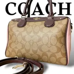 美品　コーチ　coach　2wayバッグ　ショルダーバッグ　F57495　PVC