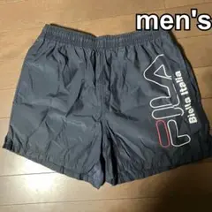 FILA メンズ　短パン　ショートパンツ　スポーツウェア　グレー　Mくらい