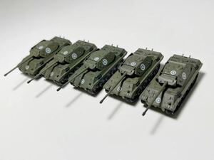 1/144 TAKARA タカラ WTM ワールドタンク ミュージアム 第8弾 M10パンター 戦車 単色迷彩 ×5