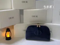 DIOR ベロア　紺色　箱付き[新品未使用]