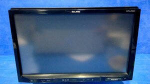 (I)カーナビ ECLIPSE エクリプス AVN-ZX02i CD/DVD/Bluetooth/2012年地図データ 9インチナビ 動作確認初期化済み。　(1476)