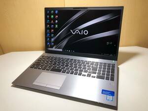 美品！VAIO S15 VJS153C11N i7-8750H/新品メモリ32GB/新品SSD1TB+HDD1TB/15.6型 Ultra HD4K液晶 BD/WIN10/カメラ Office2016 元箱