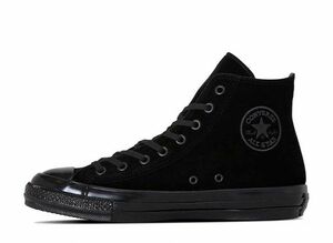 Converse All Star US Velvet Hi "Black Monochrome" 25cm 31313321