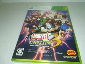 XBOX360 新品未開封 マーヴル VS. カプコン 3 フェイト オブ トゥー ワールド MARVER VS. CAPCOM Fate of Two Worlds マヴカプ