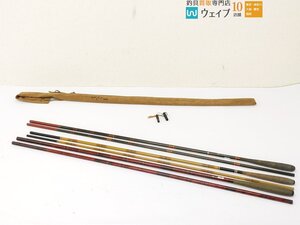 がまかつ がまへら 18尺・征興 夢弦 450・ダイワ 天峰 硬調 21尺 計3点 ヘラ竿 セット