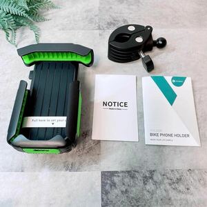 VICSEED ビシード スマホホルダー 全方位保護 360度回転 頑丈 自転車 オフロード オートバイ スクーター 配達 ロードバイク 大型 通勤 通学