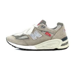 ニューバランス NEW BALANCE M990VS2 スニーカー スエード 25cm グレー ■AD /AK15 メンズ