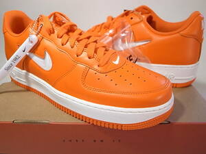 【送料無料 即決】NIKE AIR FORCE 1 LOW RETRO JEWEL COLOR OF THE MONTH復刻CAROTENE オレンジ25.5cm US7.5 新品FJ1044-800 エアフォース1