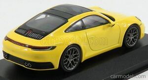 ◆未展示品！白箱付き！Porsche 特注1/43 ポルシェ 911(992) Carrera 4S / カレラ 4S イエロー