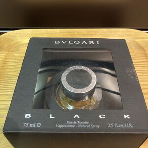 【未使用】廃盤 BVLGARI ブルガリ ブラック オードトワレ 75ml 香水