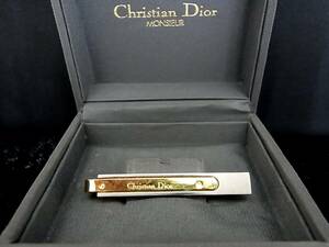 ◎№5207◎■美品■【Dior】ディオール【シルバー・ゴールド】■ネクタイピン