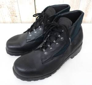  VINTAGE EU古着　ヨーロッパ古着＊DM Deutsche Marine ドイツ海軍＊Bordschuh　レザーブーツ 28.0＊非導電性　帯電防止　耐油性 ソール