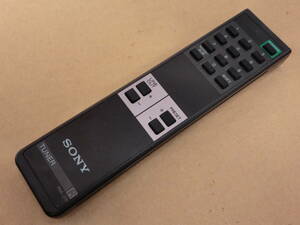 ■ソニー　SONY TV SOUND/FM-AMチューナー ST-S222ESR用リモコン RM-J70 美品■　