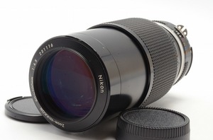 【 点検済み★動作保証 】ニコン NIKON Ai zoom NIKKOR 80-200mm F4.5★＜前後キャップ付属＞★T9746