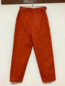 N-1008 Calvin Klein Sport カルバンクライン スポーツ イージーパンツ 春夏物 テーパード ダークオレンジ 11号 レディース