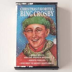 【輸入版カセットテープ】BING CROSBY/CHRISTMAS FAVORITES(HANC-15059)ビング・クロスビー/クリスマス・ソング集/ジングルベル