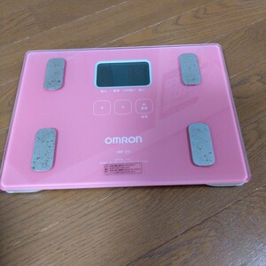 オムロン HBF-212 体重計☆ジャンク品・