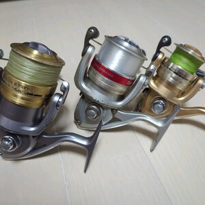 ダイワ ワールドスピン-R 4000 ワールドスピン 3000 スプリンター-R 3500 3台セット DAIWA WORLD SPIN SPRINTER