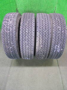 K-980 225/80R17.5 123/122L ヨコハマ903ZE バリ山 4本set