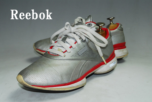 ◆DSC6968◆期間限定！驚愕の最終価格！早い者勝ち！Reebok/リーボック/イーストトーン◆銀/赤/23㎝/ロー/良品/洗練されたデザイン！