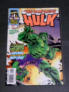 マーベルコミックス The Rampaging Hulk #1 アメコミ ハルク Vol.1 No.1 August 1998年