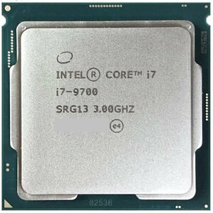 ★中古動作品★本体PC用CPU Intel CPU Core i7-9700 3.00GHz SRG13★送料無料★初期保障あり