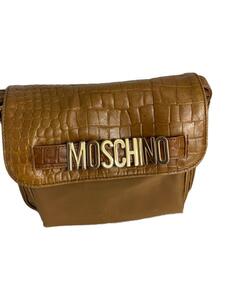 MOSCHINO◆ショルダーバッグ/-/CML/無地