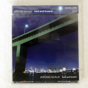 WRONG SCALE/BED AND BOARD/ケイプラン HKP12 CD □