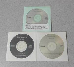 EPSON リカバリCD Ver 1.0 Windows XP Home SP2 ＆ リカバリツールCD Rel 3.2 DG ＆ Endeavor MT7800 ドライバCD Rel 1.2 セット